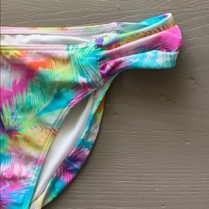 Victoria’s secretPINK colorful palm bikini bottoms